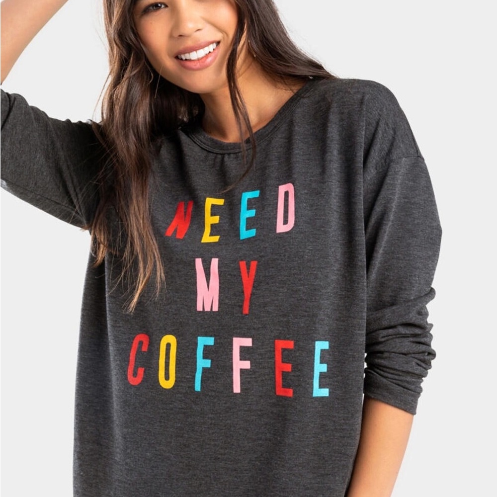 Francesca’s Need My Coffee Sweatshirt